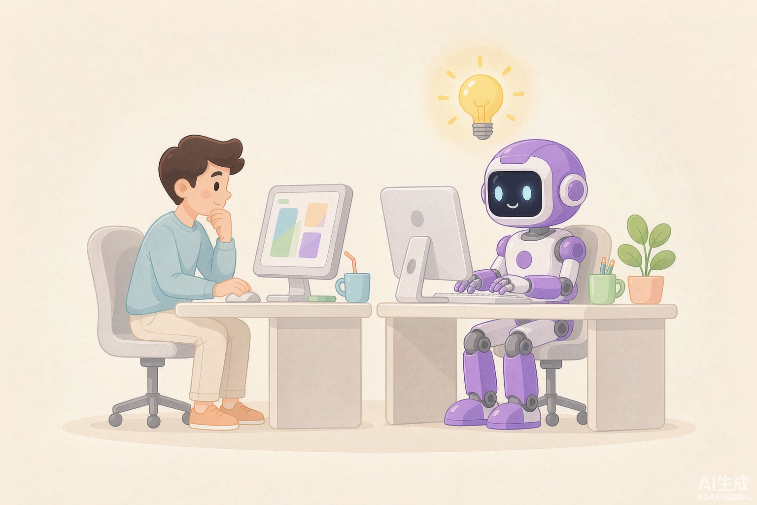 当 AI 搬进你的工位：打工人自救指南 | AI 三部曲③